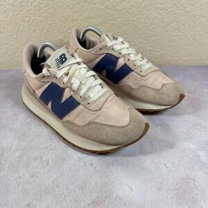 New Balance 237 Womens Size 7 B Pink Casual Shoes Sneakers WS237GC READ